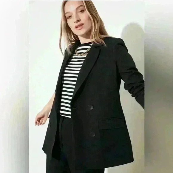 NWT Trendyol Large Double breasted Blazer Item# 3B - Picture 5 of 8